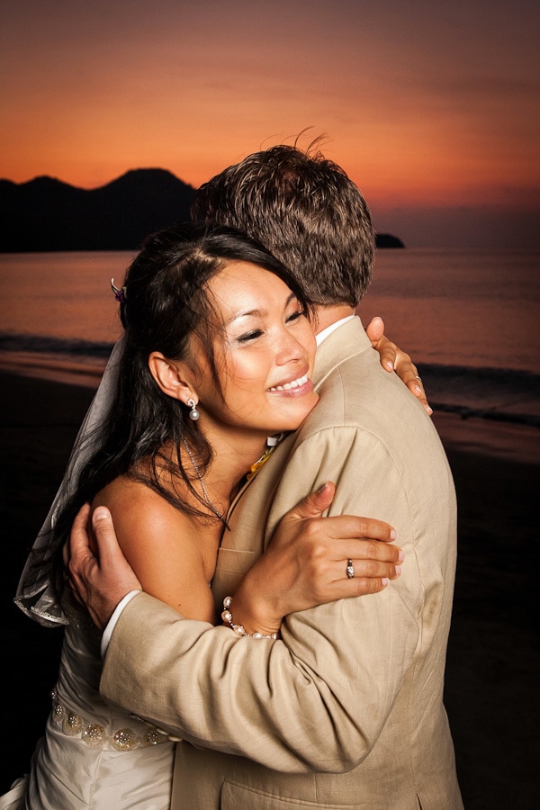 Sunset Wedding at Riu Resort
