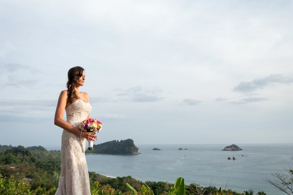 Bride at Costa Verde Hotel