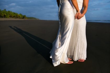 Same sex wedding photographer in Costa Rica.