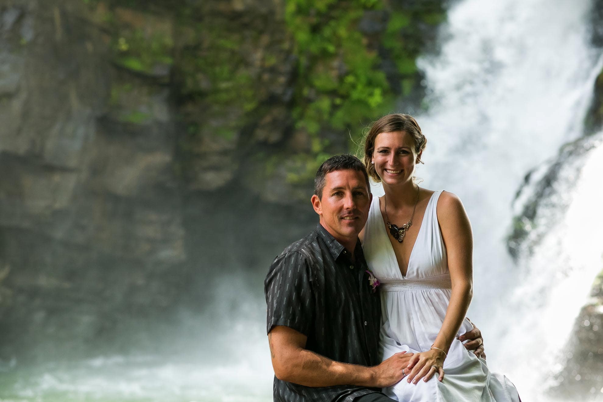 Destination Waterfall Wedding in Costa Rica