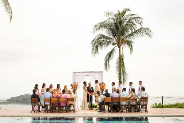Wedding ceremony in Costa Verde