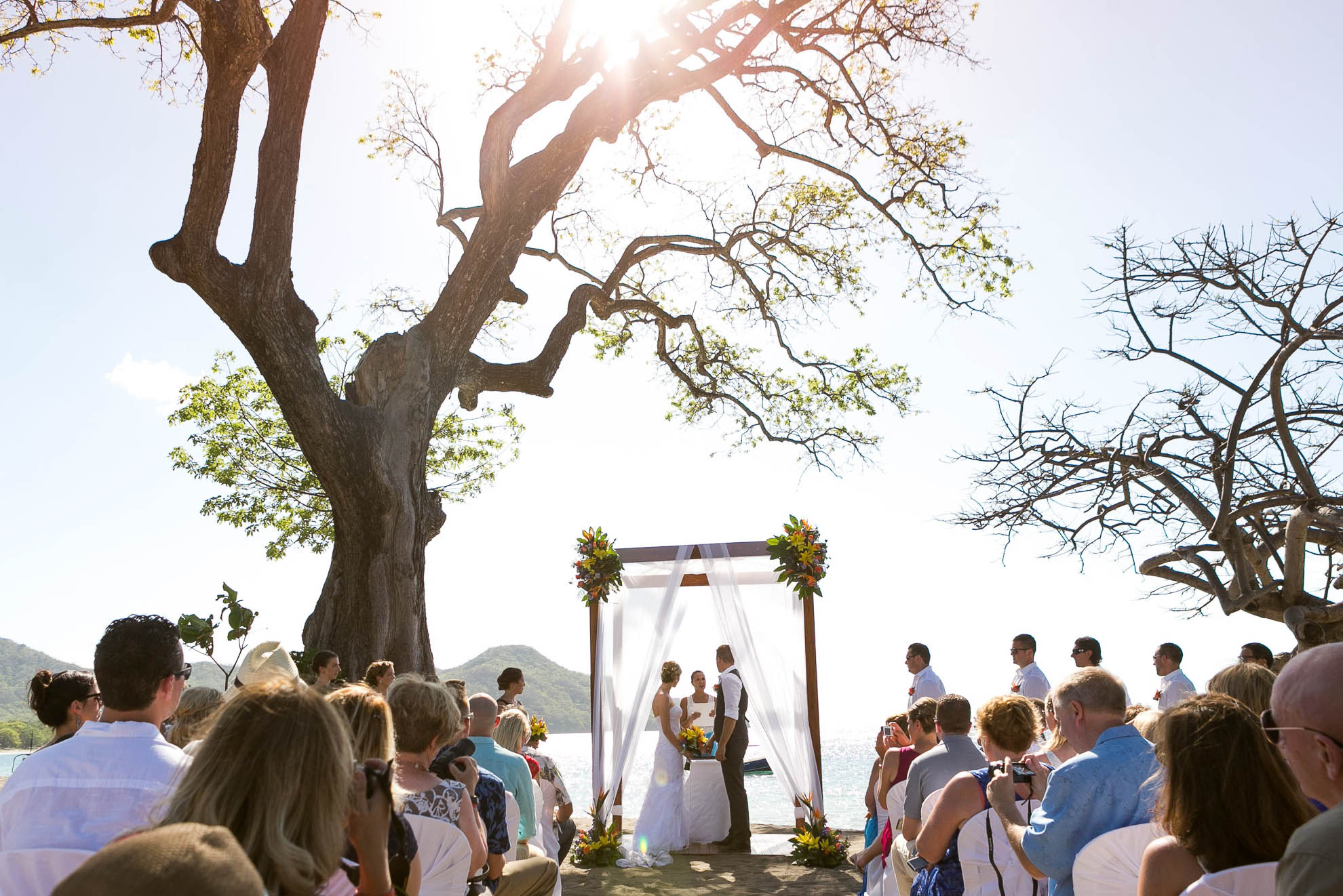 Wedding ceremony in Riu Guanacaste