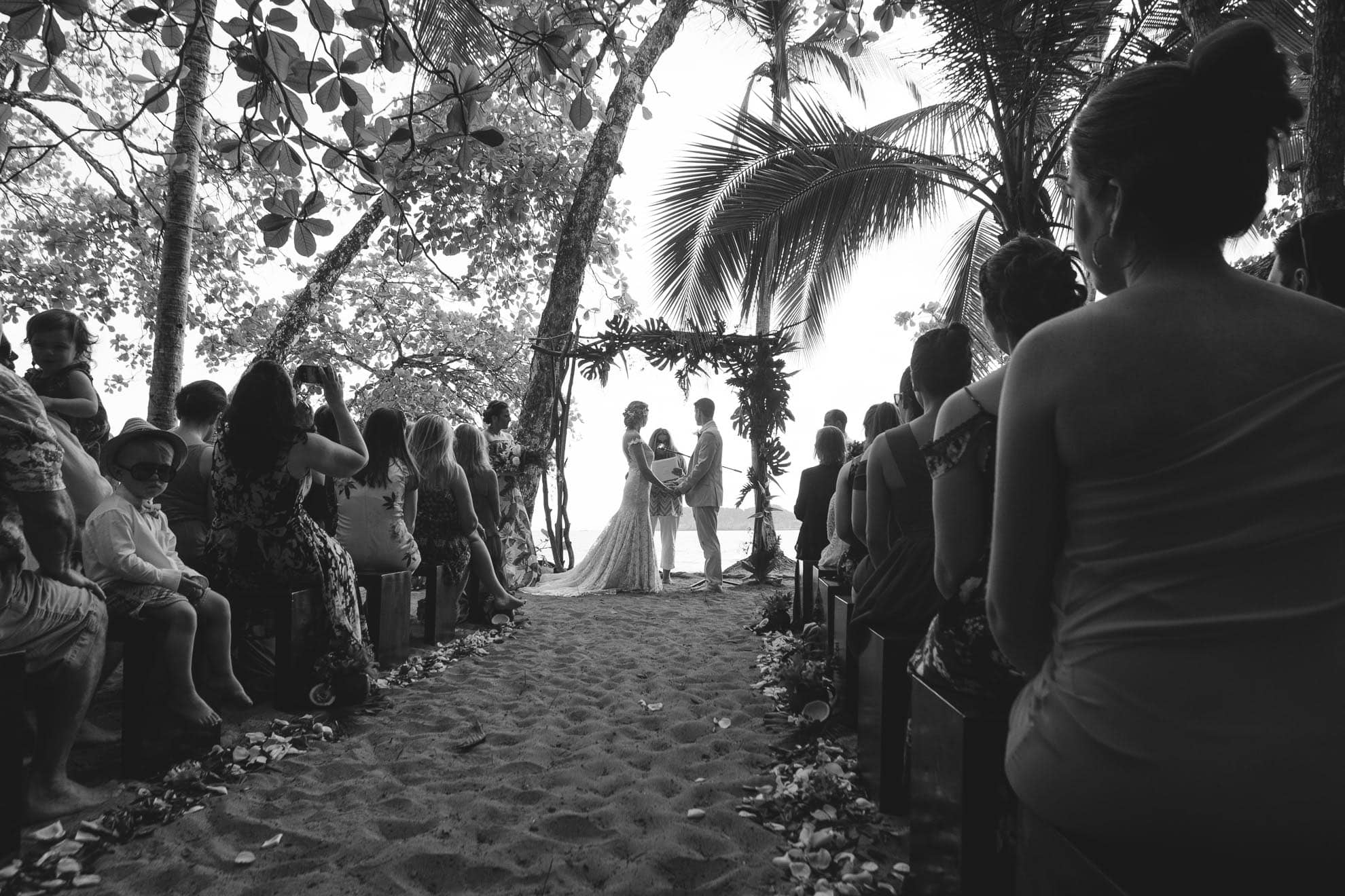 Manuel Antonio beach ceremony