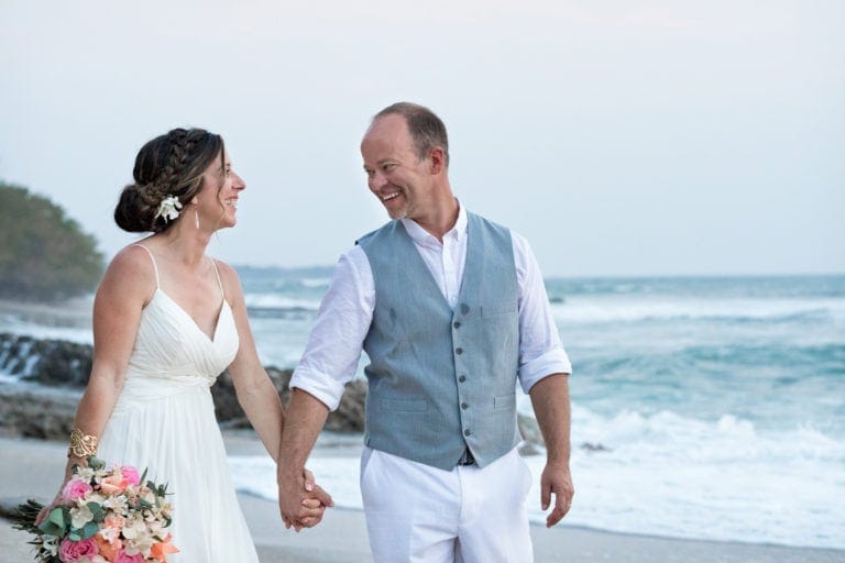 Wedding on the Beach in Tamarindo, Costa Rica