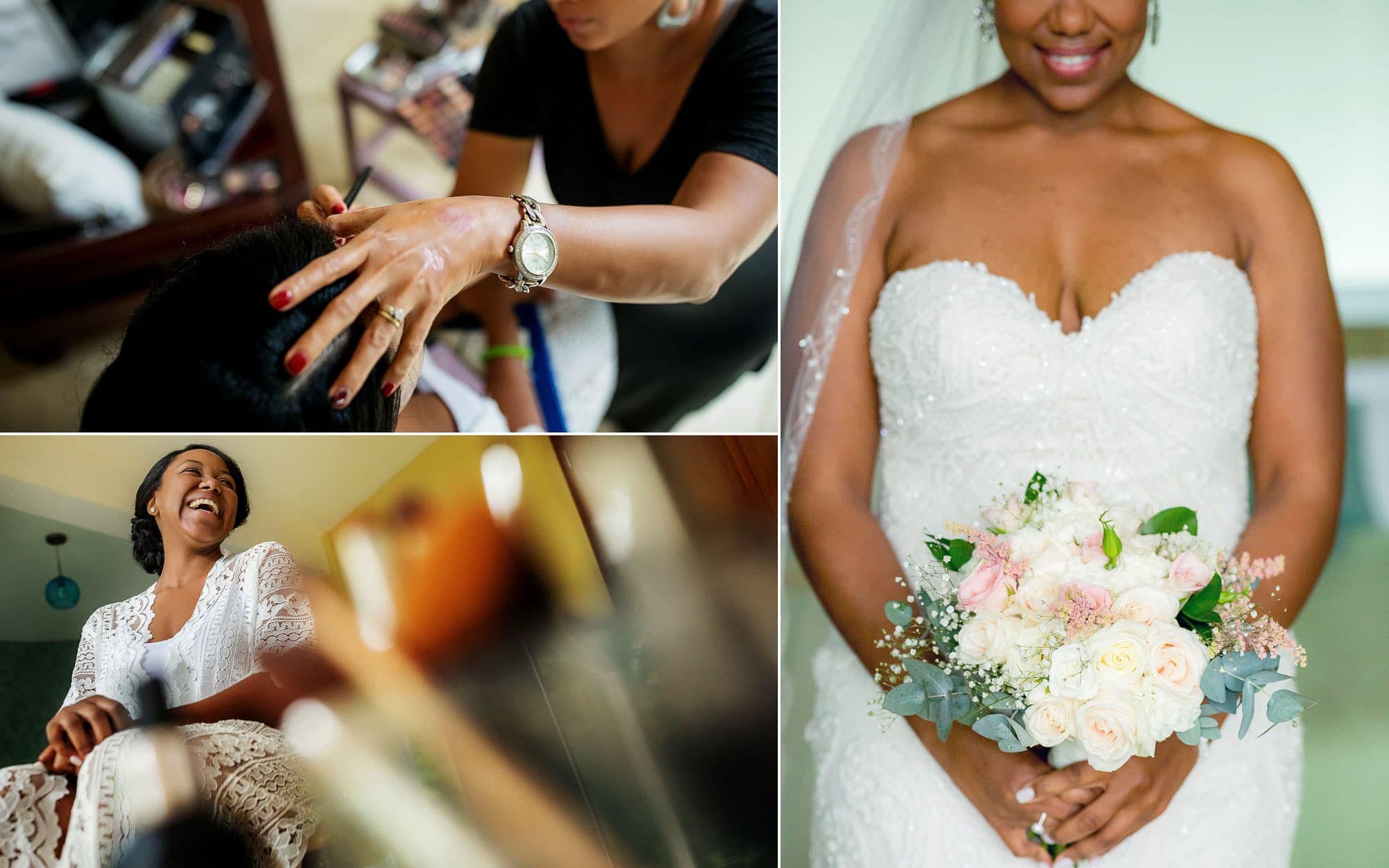 The bride: detail shots