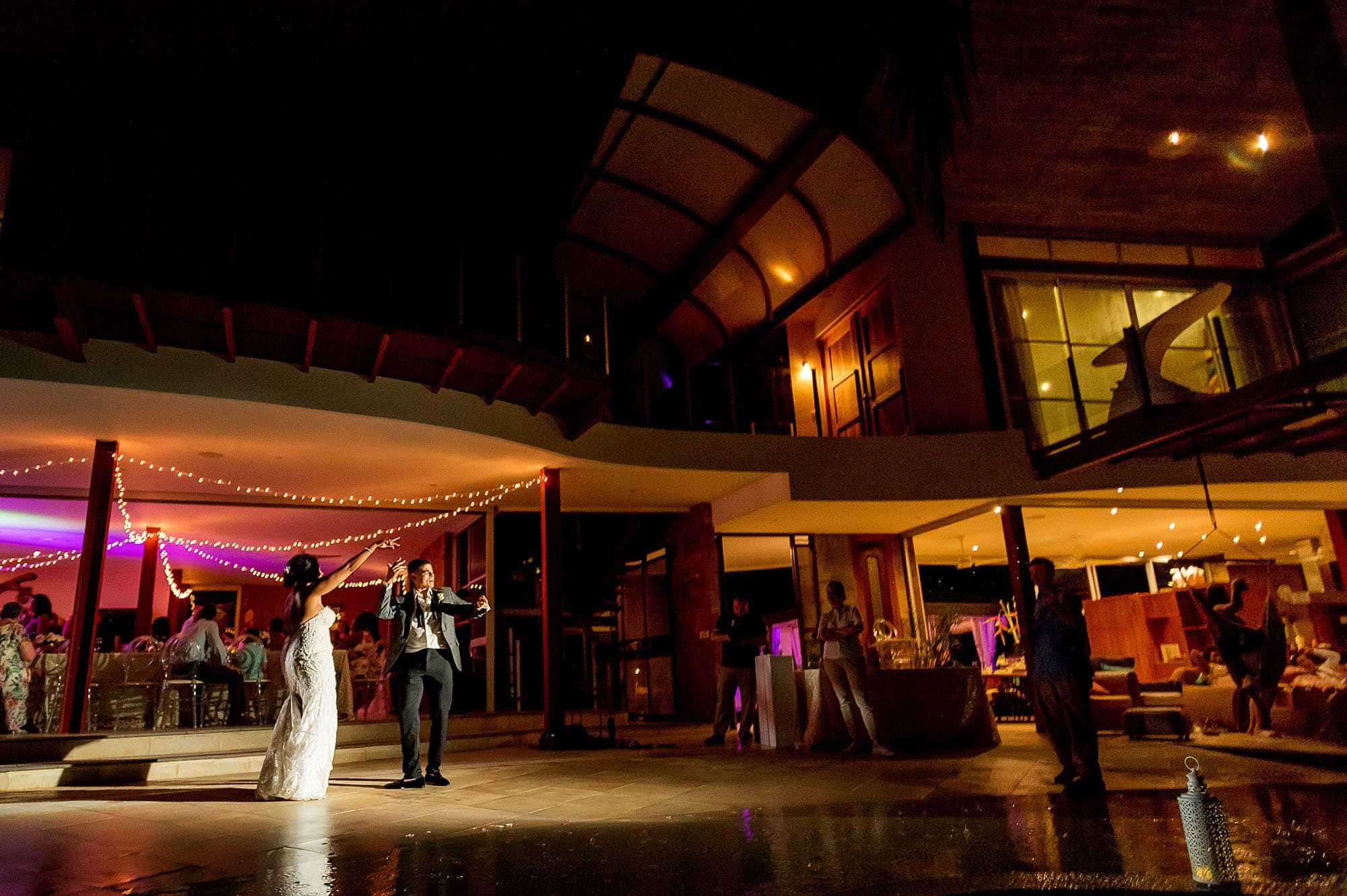 Wedding venue ideas: Check out this epic scene of the bride and groom