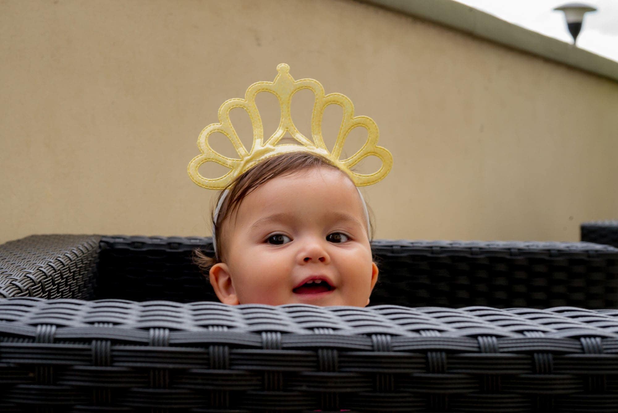 baby with crown