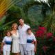 family has professional photos taken in dominical