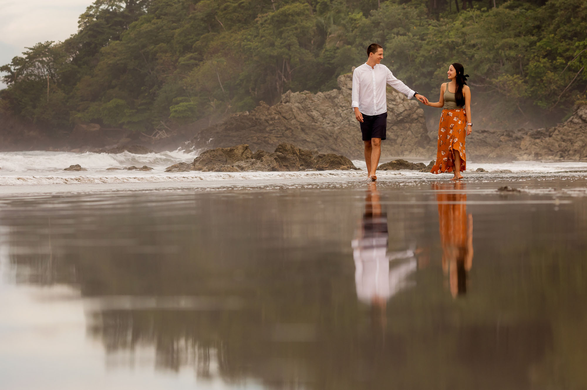 engagement session in costa rica