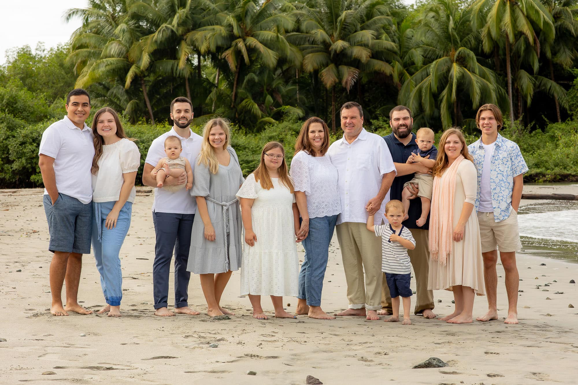 destination family portrait in costa rica