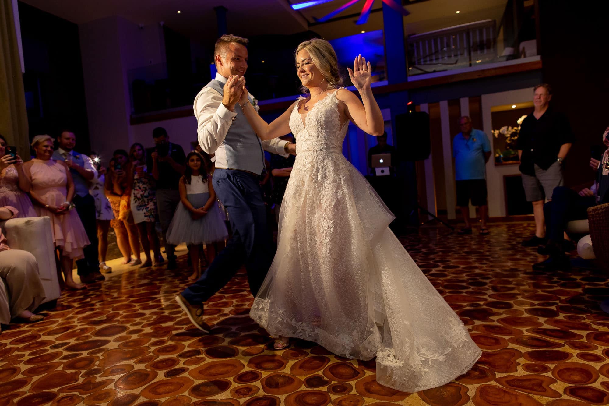 Dancing and fun during a Costa Rica wedding experience to remember!