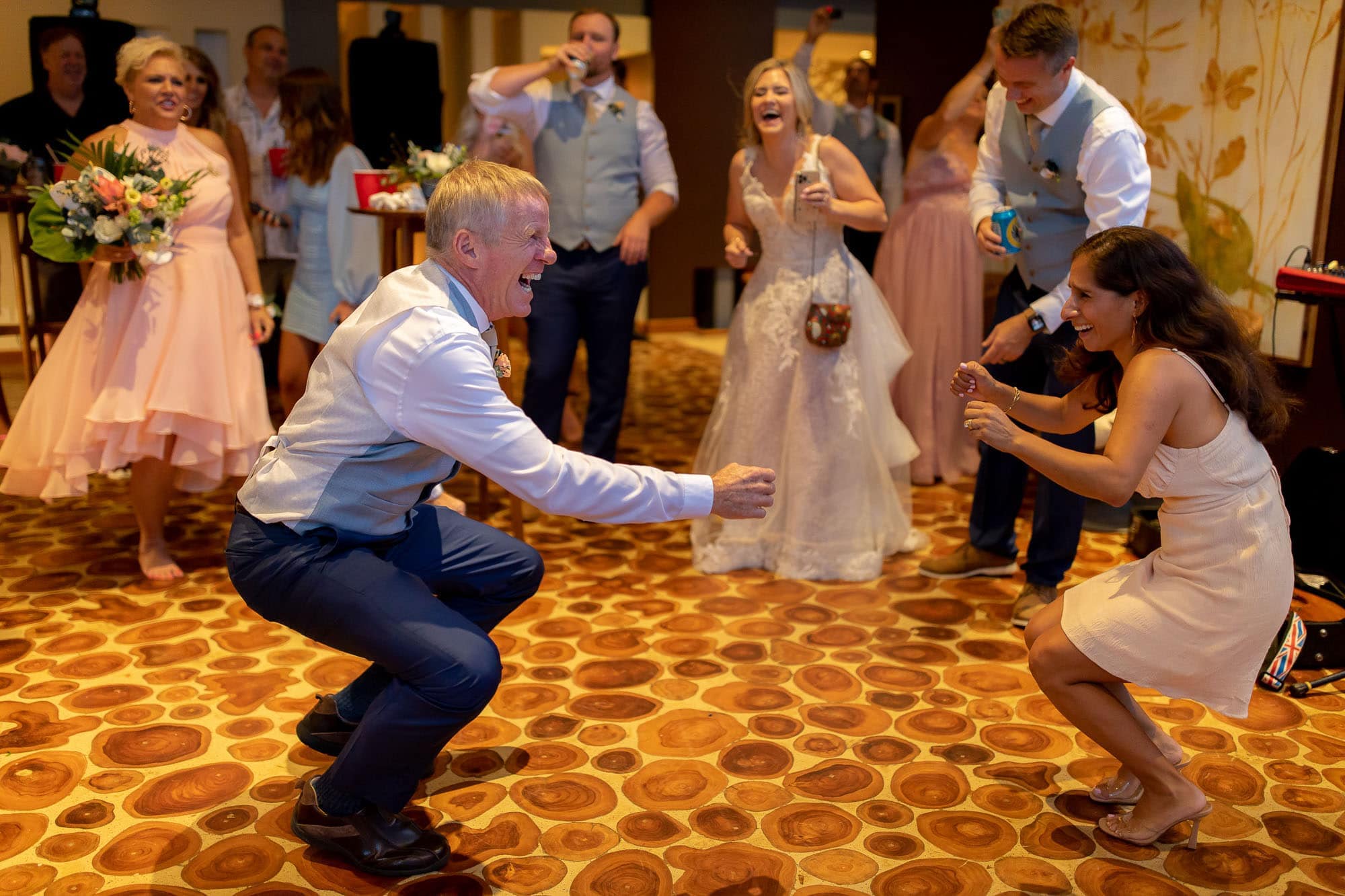 Dancing and fun during a Costa Rica wedding experience to remember!