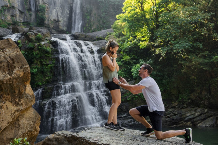recent engagement proposal in costa rica