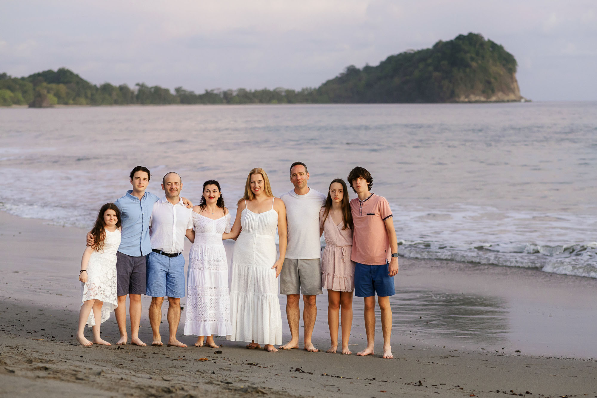 family photos in costa rica