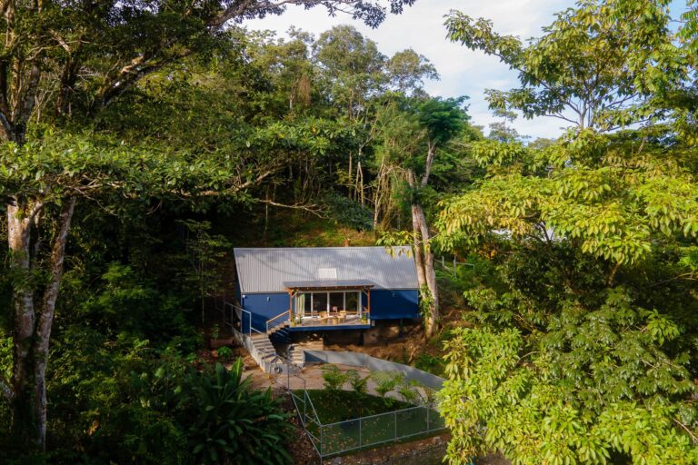 Photographing local beach house in Manuel Antonio, Costa Rica